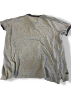 Vintage Mens Debenhams GO-TO-K-YO grey Polo Shirt in XL| L28 W22| SKU 5399