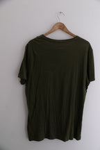 Vintage polo ralph lauren brown mens large plain tees