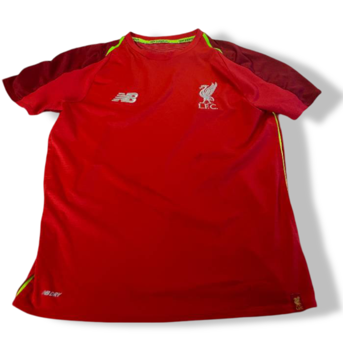 Vintage Men's Liverpool 2018-19 New Balance Training Shirt in XS| L23 W17| SKU 5405