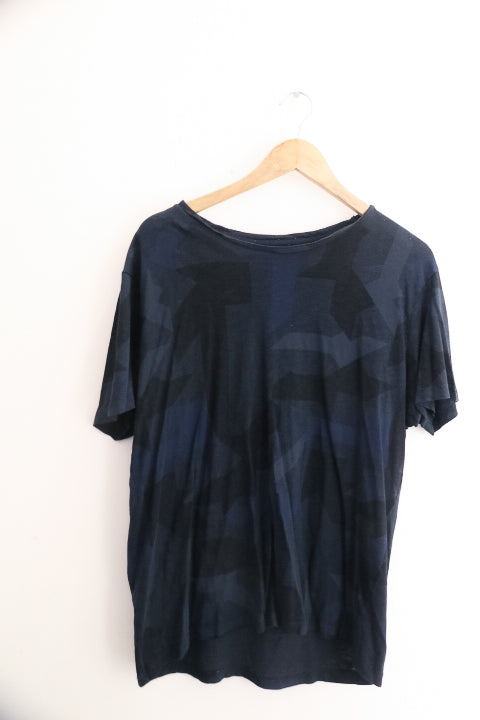 Vintage Blue Burton mens wear london large tees