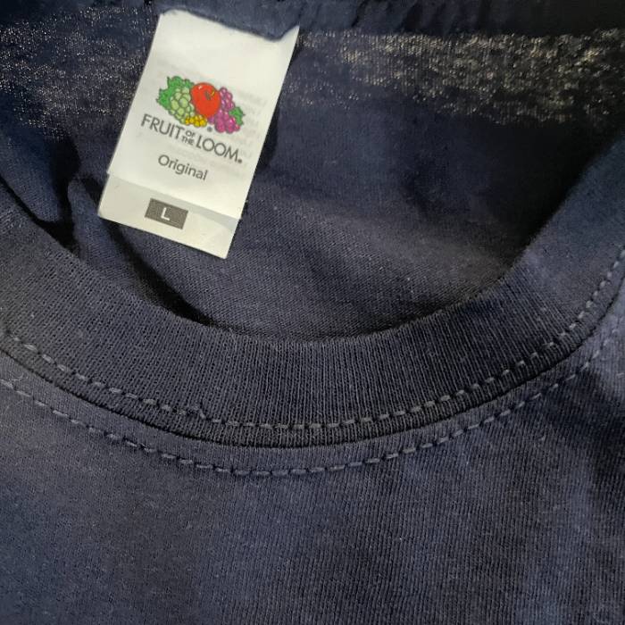 Vintage Fruit of the loom Dublin Ireland 5 in a row 2019 Crew Neck Blue St. Paddy's Day tees in M|L28W19|SKU 5409