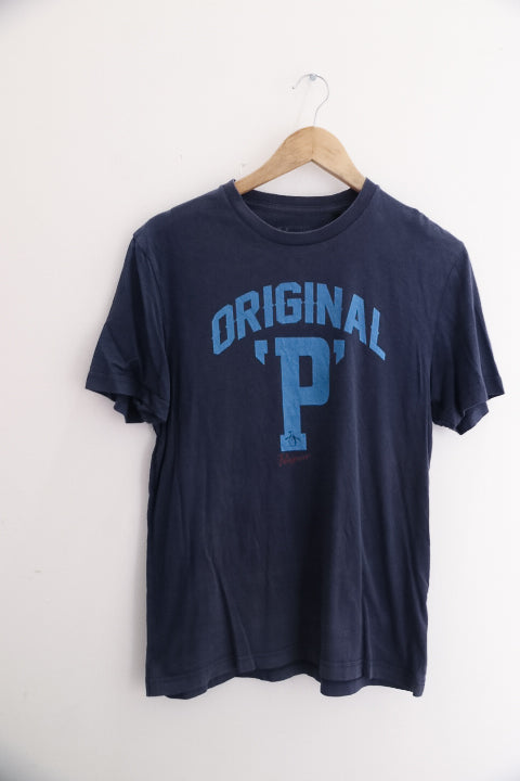 Vintage Original Penguin mens black medium tees