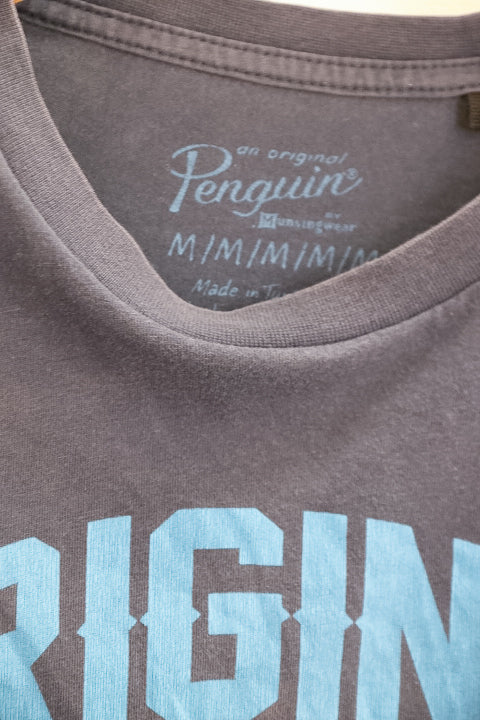 Vintage Original Penguin mens black medium tees