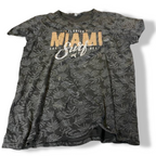 Vintage men's alphar one grey graphic t shirt miami surf in XL| L28 W22| SKU 5413