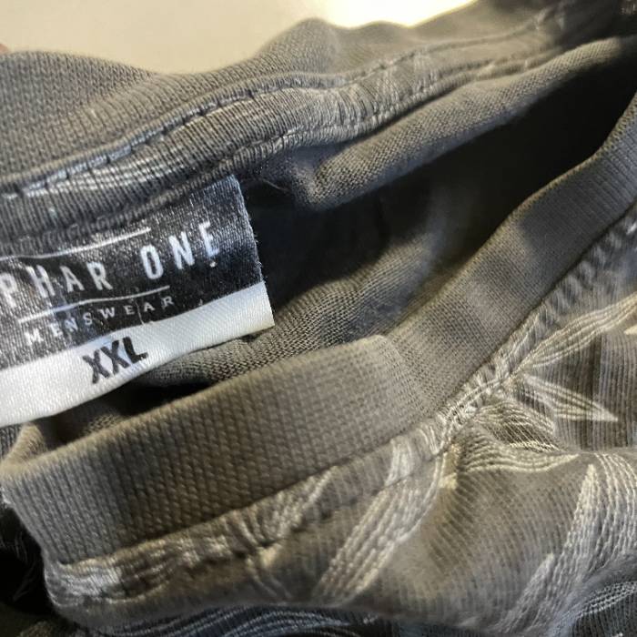 Vintage men's alphar one grey graphic t shirt miami surf in XL| L28 W22| SKU 5413