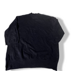 Vintage Zara knit Women's Navy blue high neck Jumper in L| L25 W16| SKU 5416