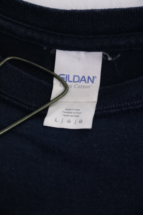 Vintage Gildan Geoghegan electrical mens black ultra cotton large tees