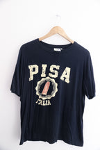 Vintage Pisa Italia blue mens tees XL