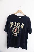 Vintage Pisa Italia blue mens tees XL