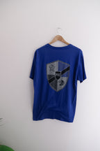 Vintage Blue MK Coach mens large t-shirt