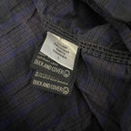 Vintage Duck And Cover Slim Fit Blue Button down Shirt Mens Size L|L31 W18| SKU 5423