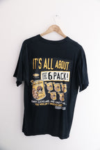 Vintage Black Dynasty Est.1974 print mens large tees