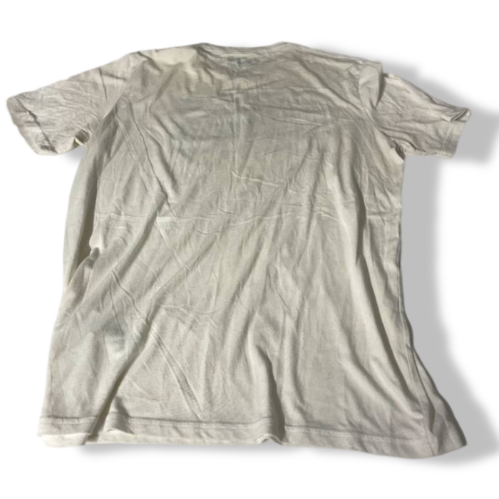 Vintage Man cream T-Shirt in M Under Armour Team Issue Wordmark| L29 W19| SKU 5426