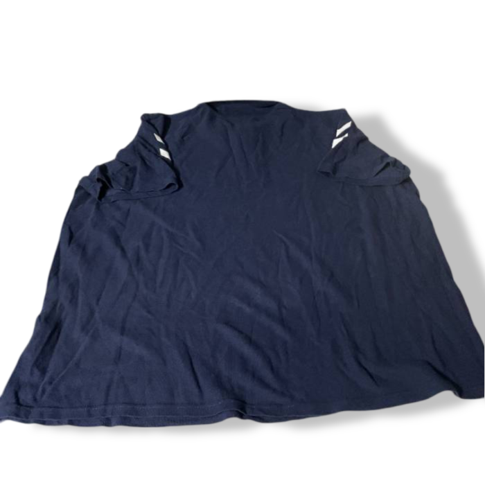 Vintage men's Hummel Ply navy blue Polo Shirt in XXL|L 30 W26| SKU 5427