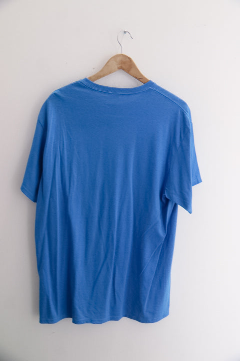 Vintage great smoky moutains pigeon forge graphics mens blue large tees