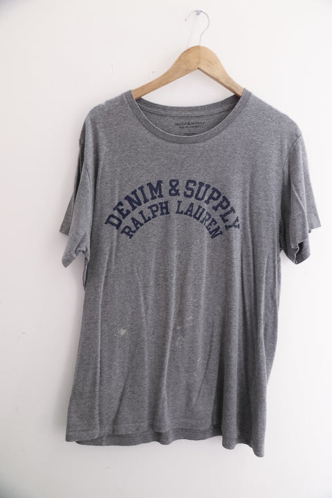Vintage Grey Denim & Supply Ralph Lauren mens large tees
