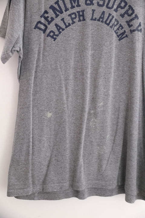 Vintage Grey Denim & Supply Ralph Lauren mens large tees