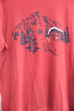 Vintage Red Graphics mens large tees