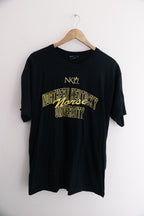 Vintage Northern Kentucky University printed black large mens T-shirt