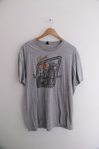 Vintage chupwere hope graphics grey large mens tees