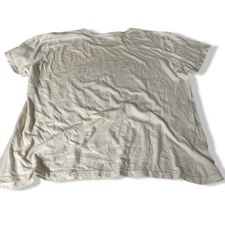 Vintage women's white 90s personal collection punk t shirt S|L25W20|SKU 5434