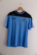 Vintage Oneills AIG mens blue large jersey