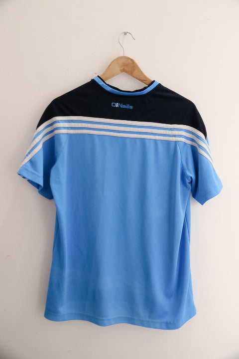 Vintage Oneills AIG mens blue large jersey