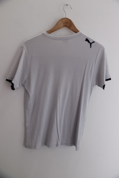Vintage large womens white puma T-shirt