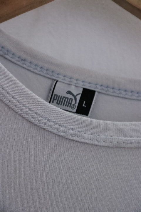 Vintage large womens white puma T-shirt