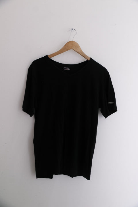 Vintage Oneill V-neck mens black large T-shirt