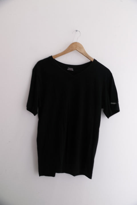 Vintage Oneill V-neck mens black large T-shirt