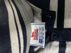 Vintage Lonsdale grey stripe Men Oversize poloshirt in 4XL|L33W25|SKU 5447