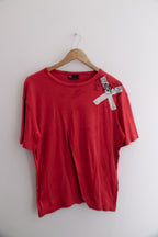 Vintage Diesel mens red large T-shirt