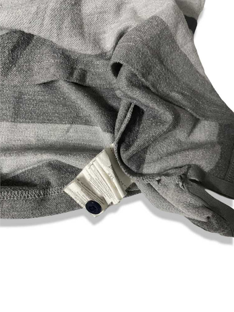 Vintage Lonsdale grey stripe Men Oversize poloshirt in 4XL|L33W25|SKU 5447