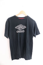Vintage Umbro graphics large mens black tees