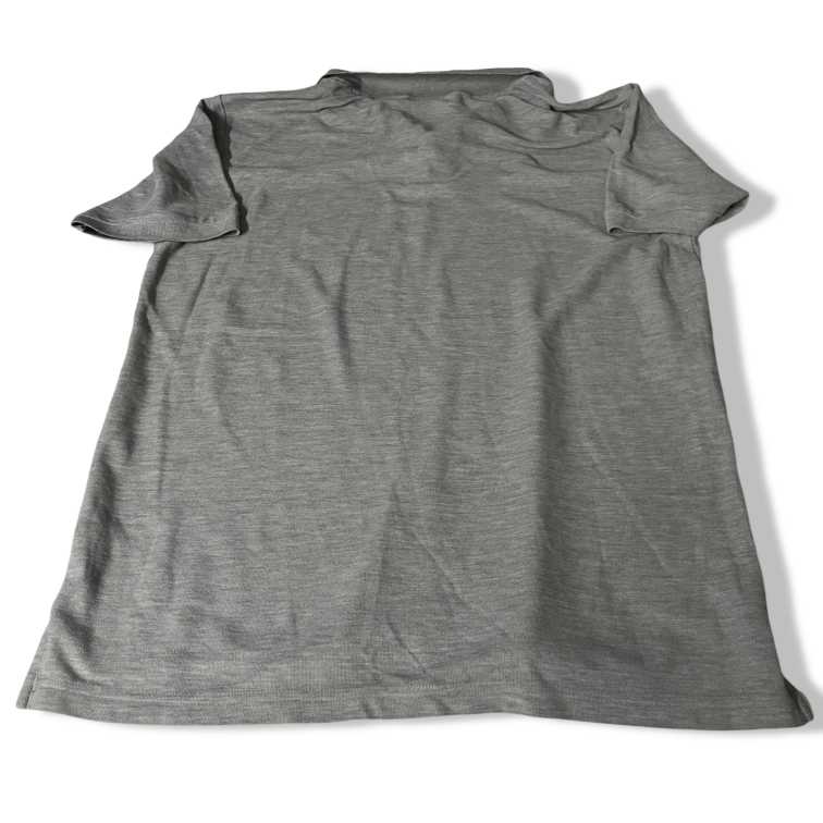 VINTAGE GREY SLAZENGER REGULAR FIT POLO MEN TEES SIZE L|L31W21|SKU 5448