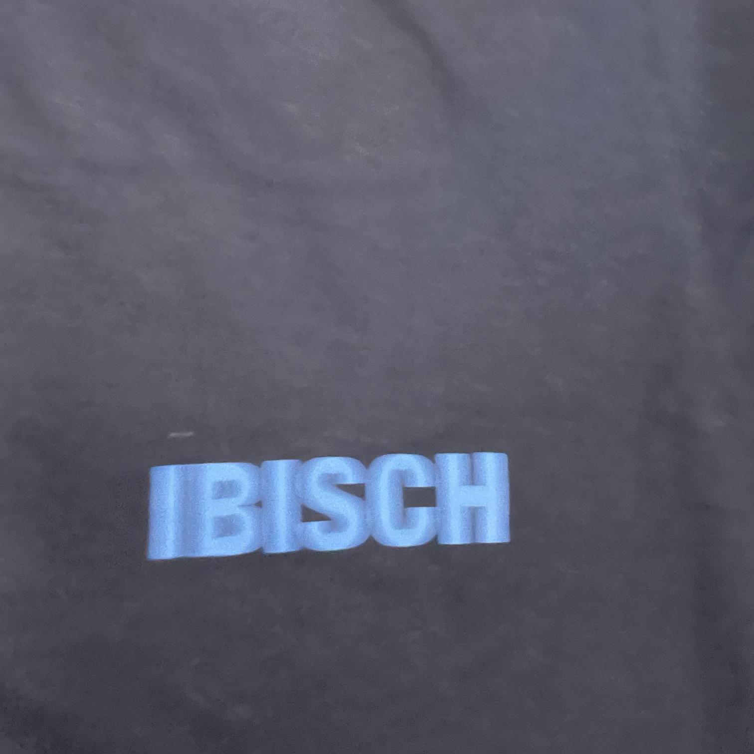 Vintage men Myform Ibish print navy blue Boxy-fit short sleeve T-shirt in M/L|L26 W19| SKU 5451