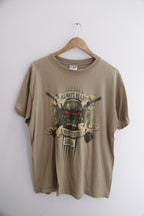 Vintage brown always ready always there nation guard graphics mens large tees