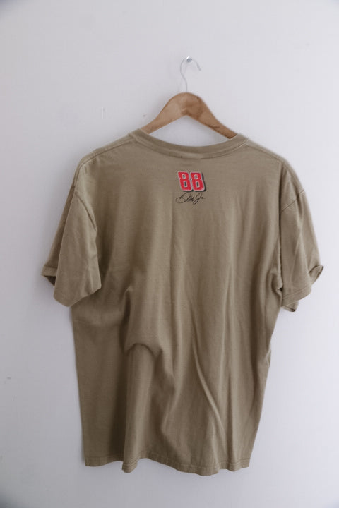 Vintage brown always ready always there nation guard graphics mens large tees