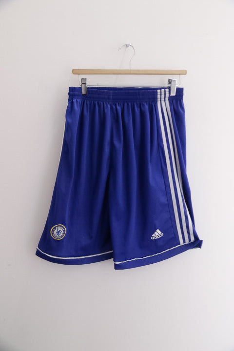 Vintage Adidas Chelsea FC Home 2017 Blue Medium Shorts