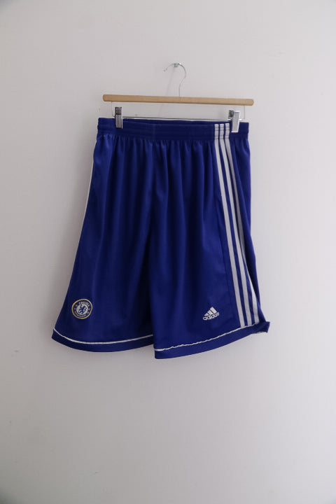 Vintage Adidas Chelsea FC Home 2017 Blue Medium Shorts
