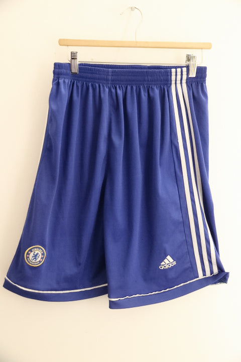 Vintage Adidas Chelsea FC Home 2017 Blue Medium Shorts