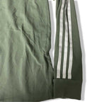 Vintage women's Rare adidas crew neck green long sleeve tees in M|L27W17|SKU 5459