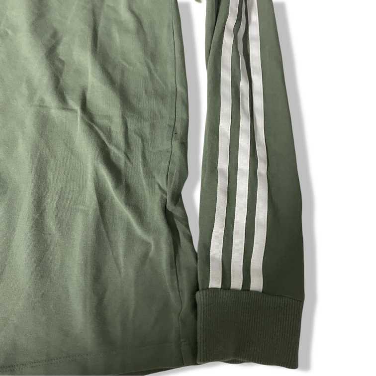 Vintage women's Rare adidas crew neck green long sleeve tees in M|L27W17|SKU 5459