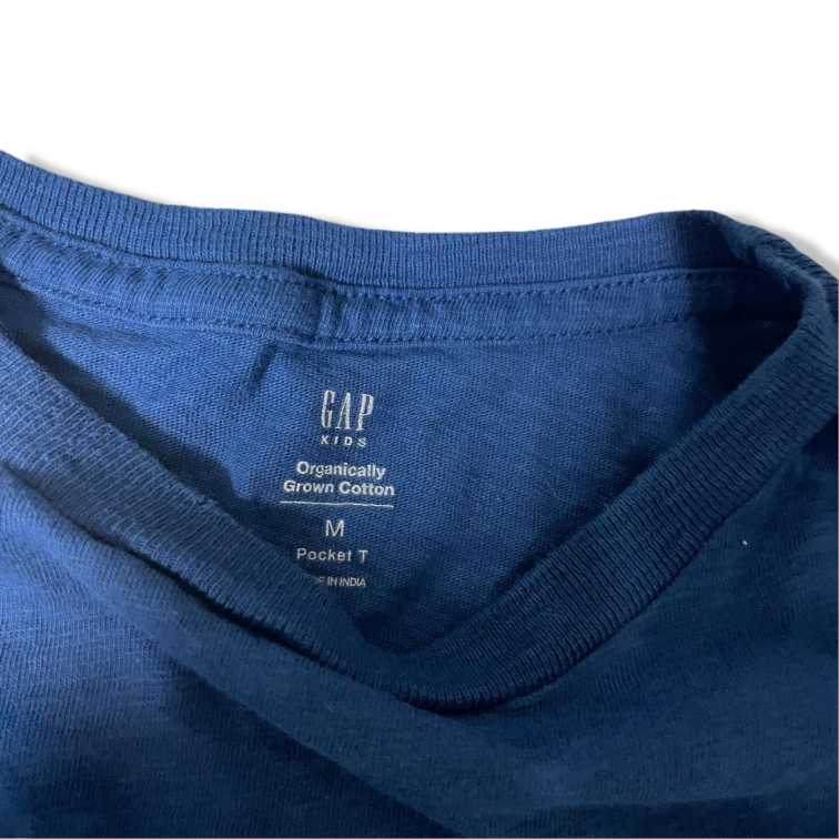 Vintage Gap kid boy blue long sleeve tees in M|L22 W15|SKU 5465