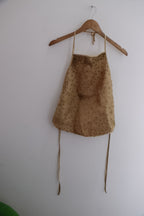 Vintage gold plated apron