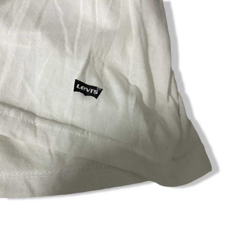 Vintage Levi's  Womens Lightweight Crew Neck 100% cotton white tees in L|L26W20|SKU 5469