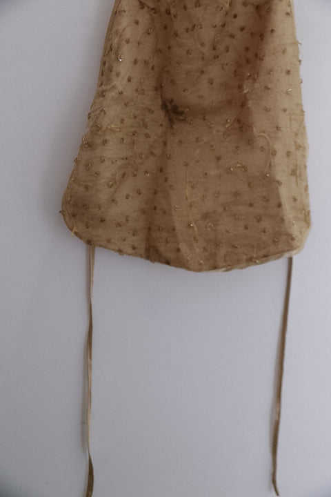 Vintage gold plated apron