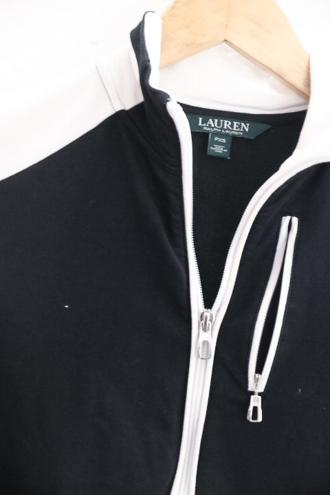 Vintage Ralph Lauren black mens full zip up jacket