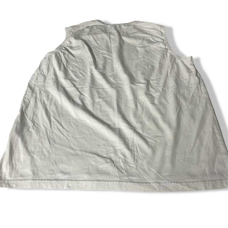 Vintage Lonsdale White Regular Size sleeveless T-Shirts for Men in 2XL|L30W21|SKU 5478